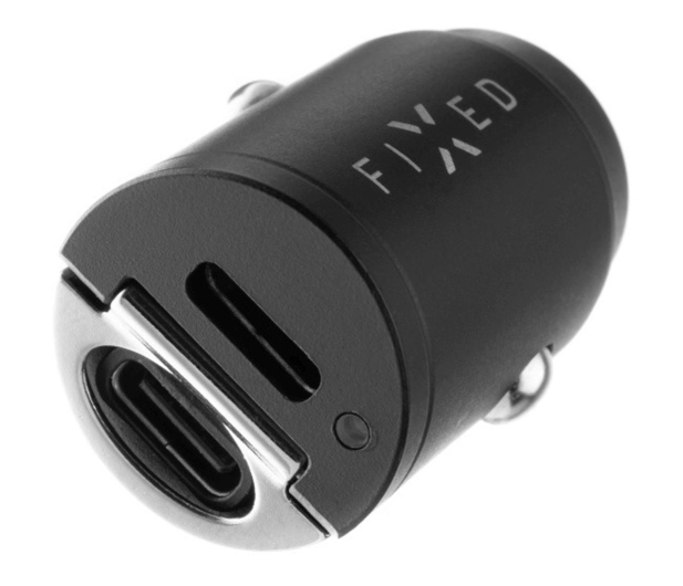 FIXED Ładowarka Samochodowa Dual USB-C Car Charger 30W czarny FIXCC30M-CC-BK - 1249151 - zdjęcie 2